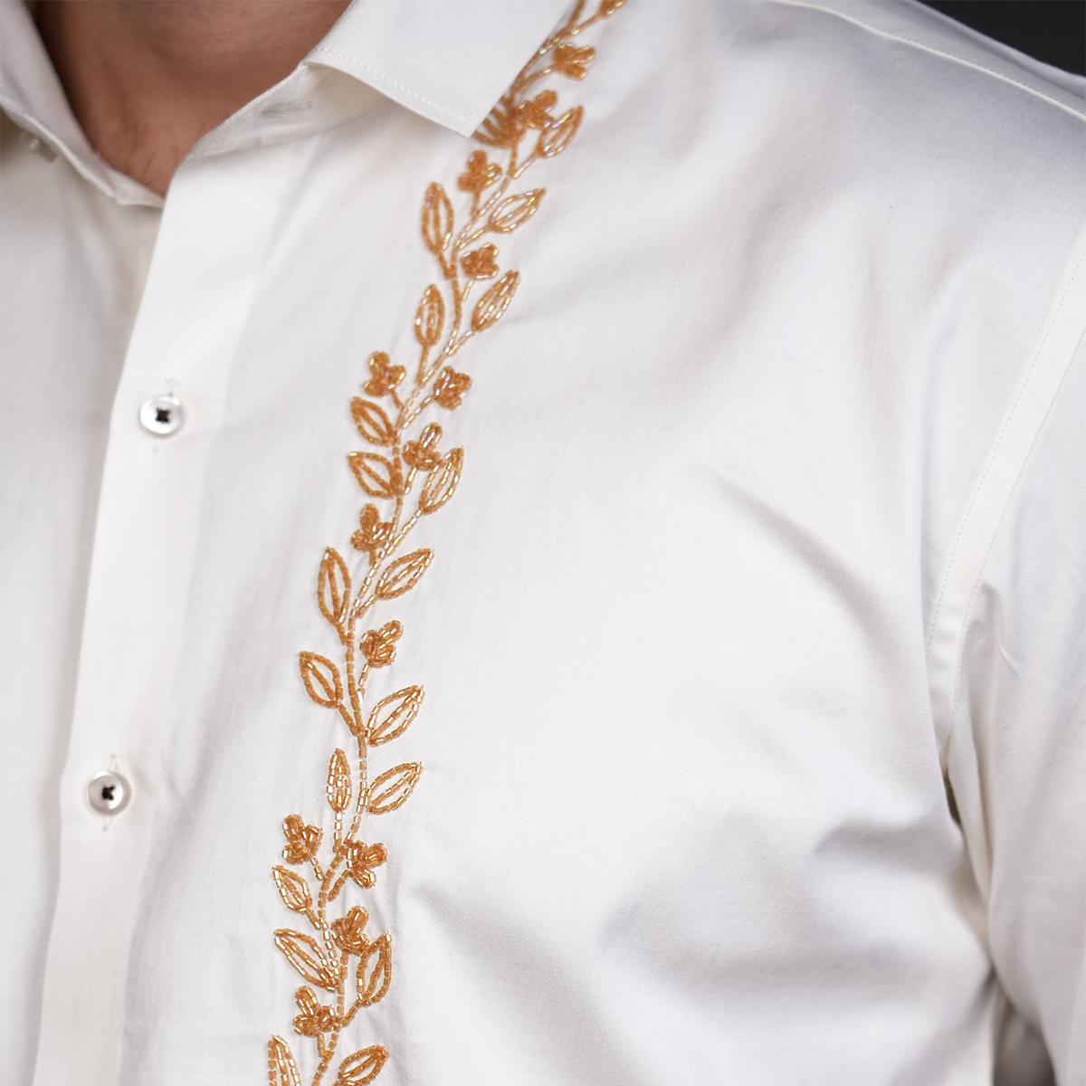 Cream Starry Eden Shirt