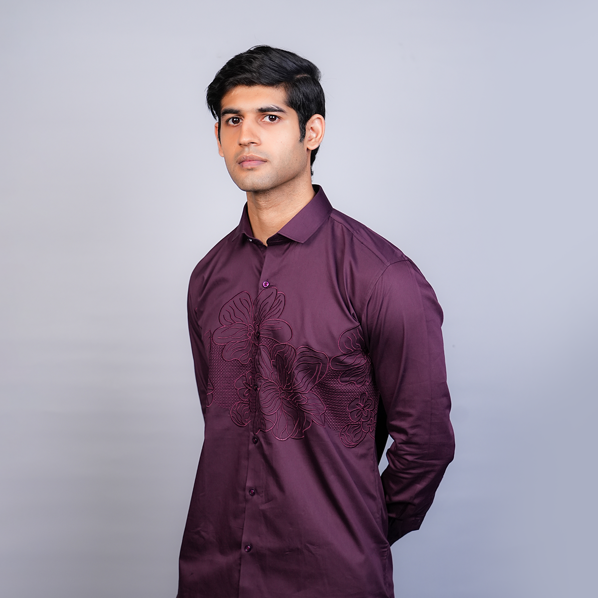 Wine Meadow Bloom Shirt