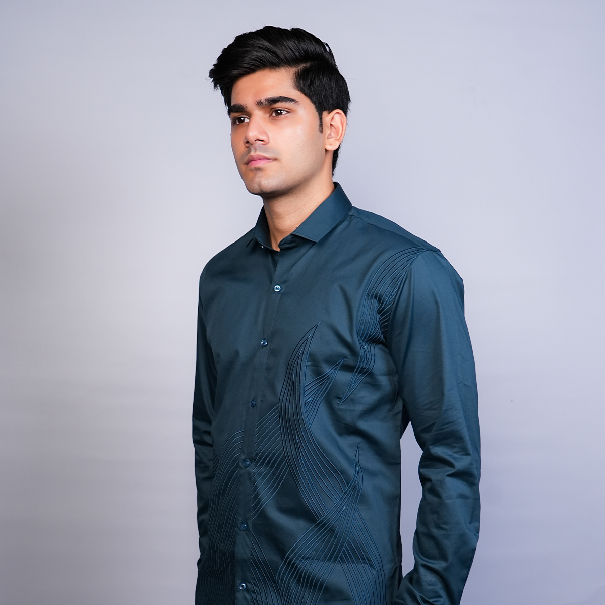 Dark Green Garden Gala Shirt