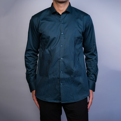Dark Green Garden Gala Shirt
