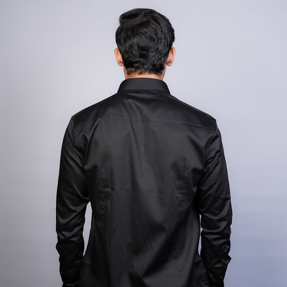Jet Black Garden Gala Shirt